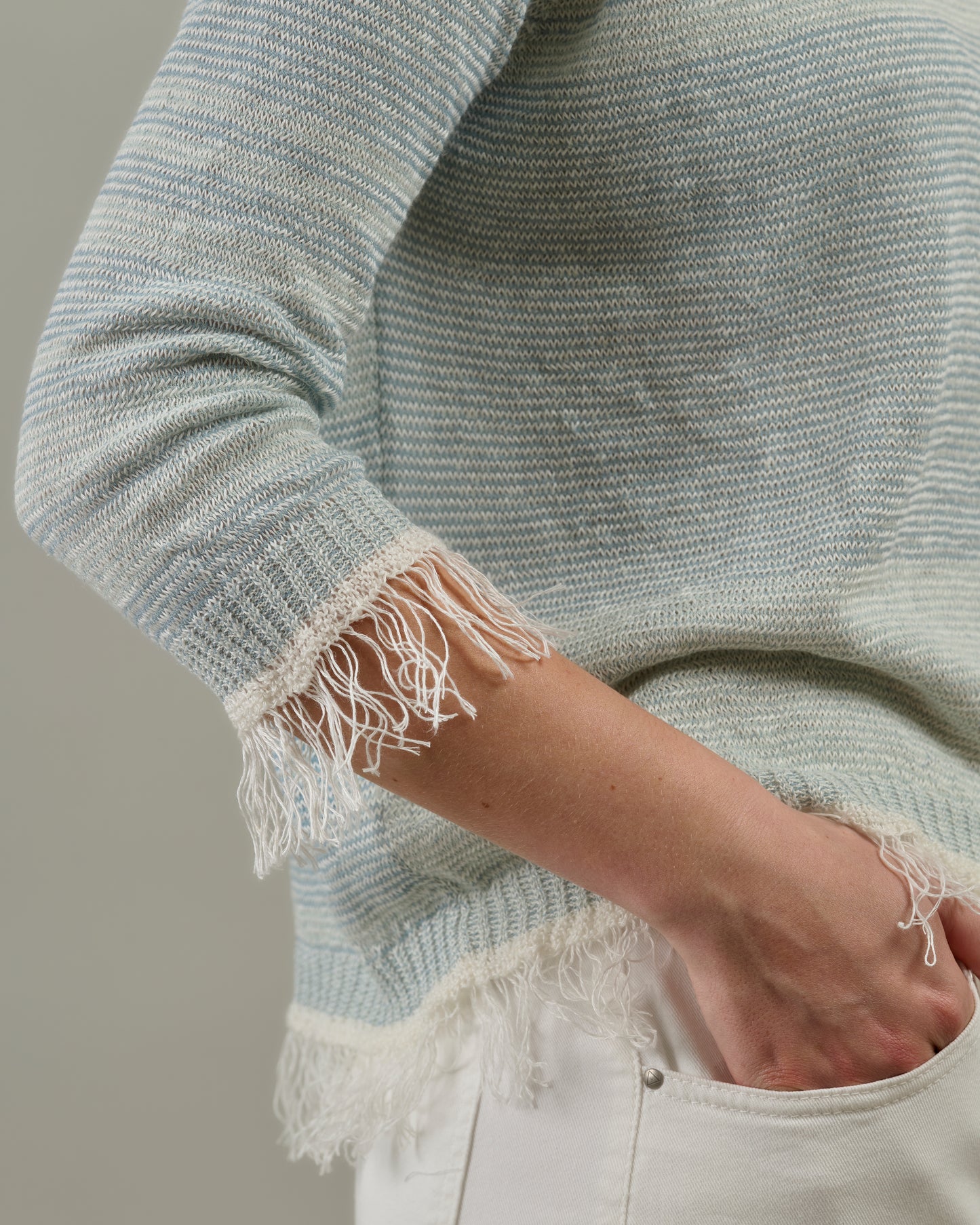CIPRIA | Maglia in Lino e Viscosa