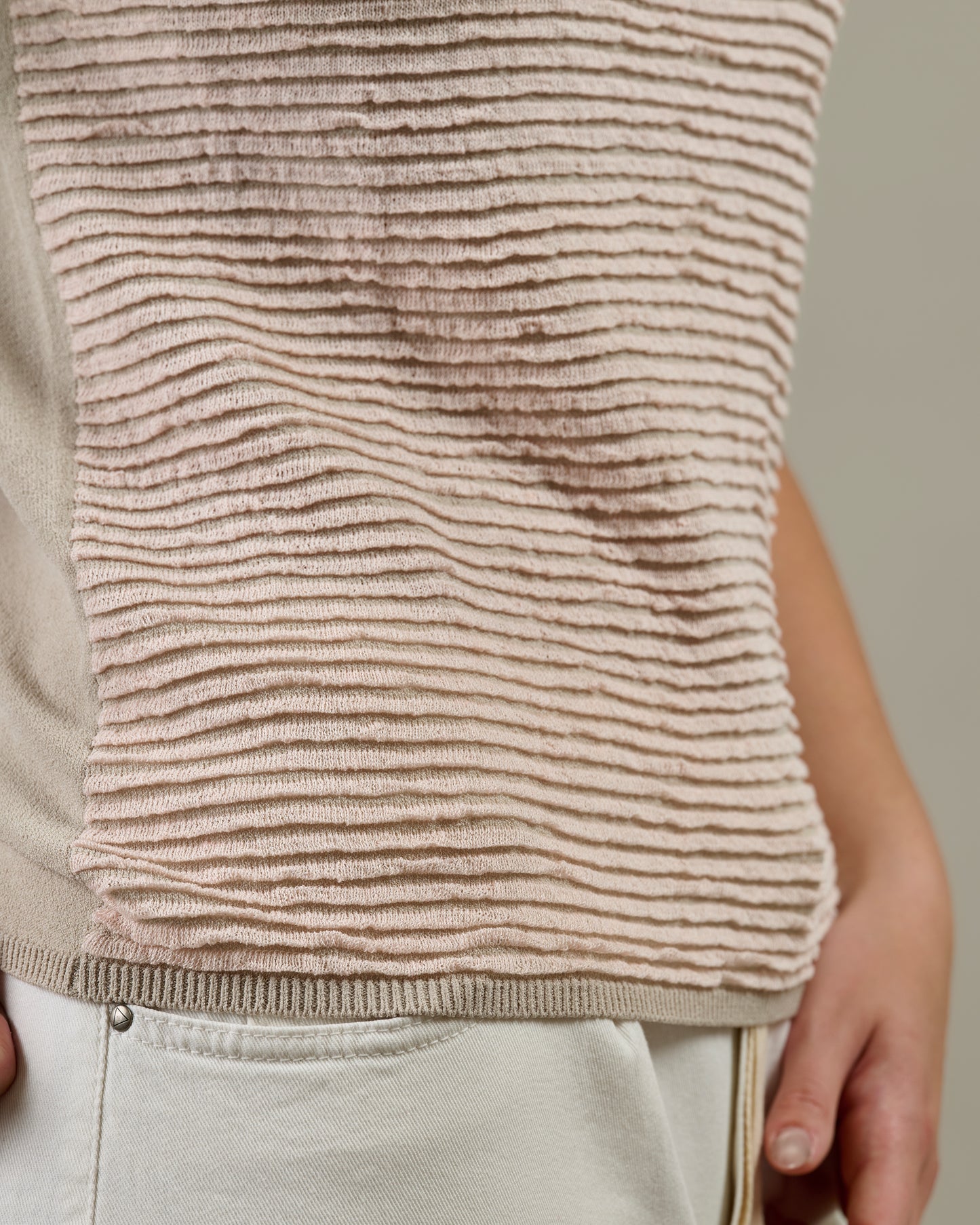 ODETTE | maglia in viscosa e lino