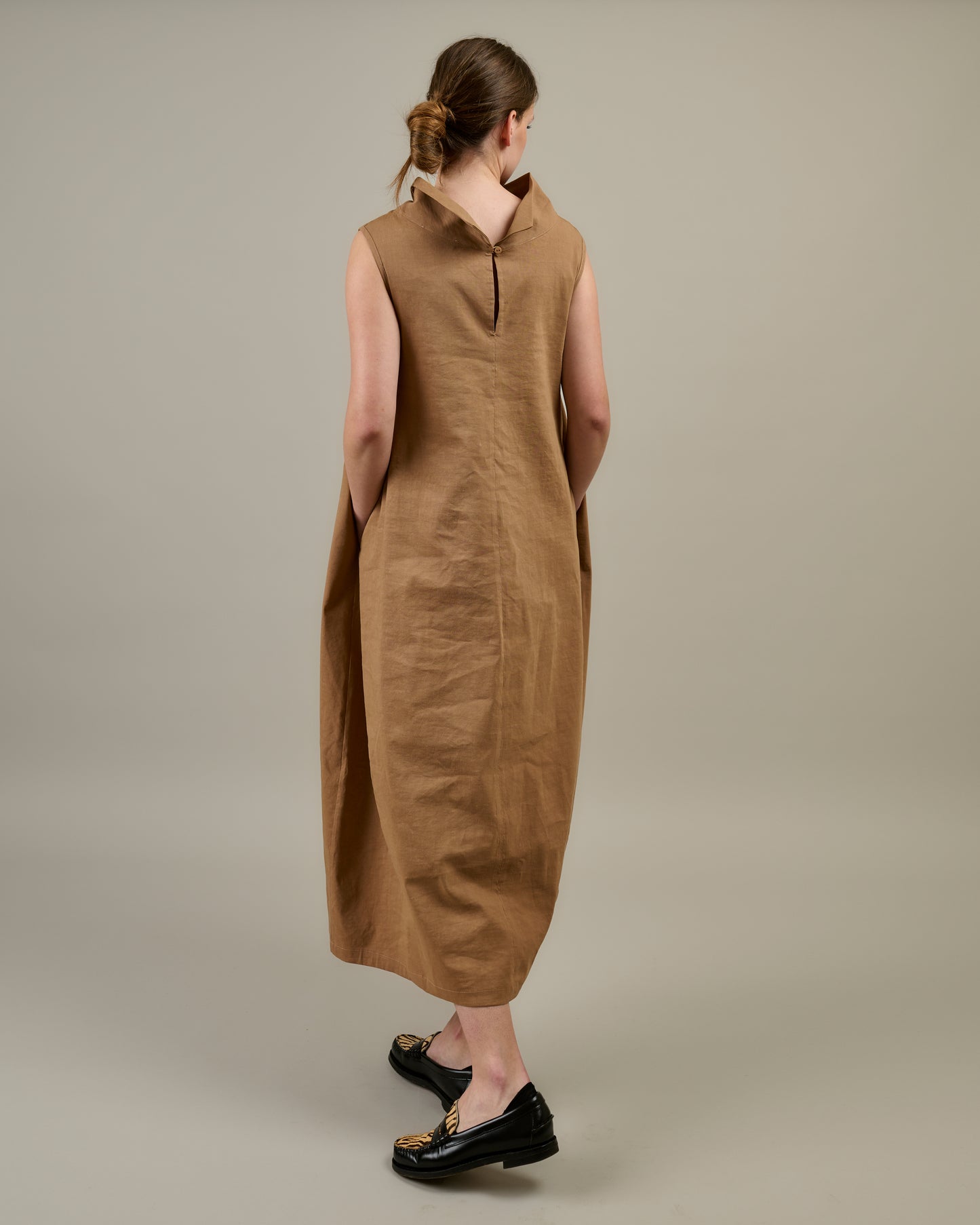 NADINE | Abito in Lino e Viscosa