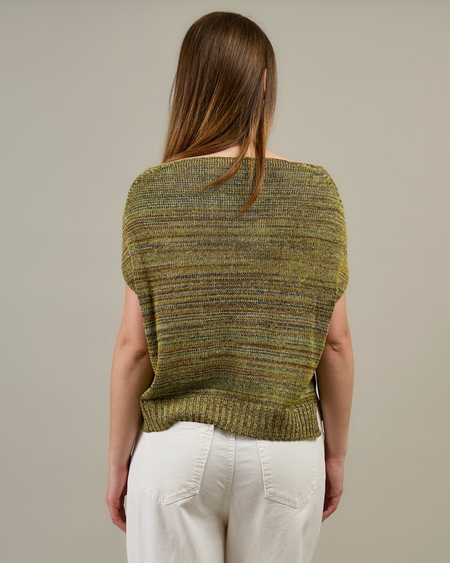 FIAMMETTA | Poncho in 100% Lino