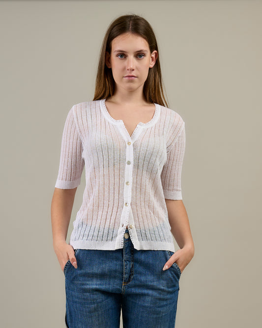 LILY | cardigan 100% lino