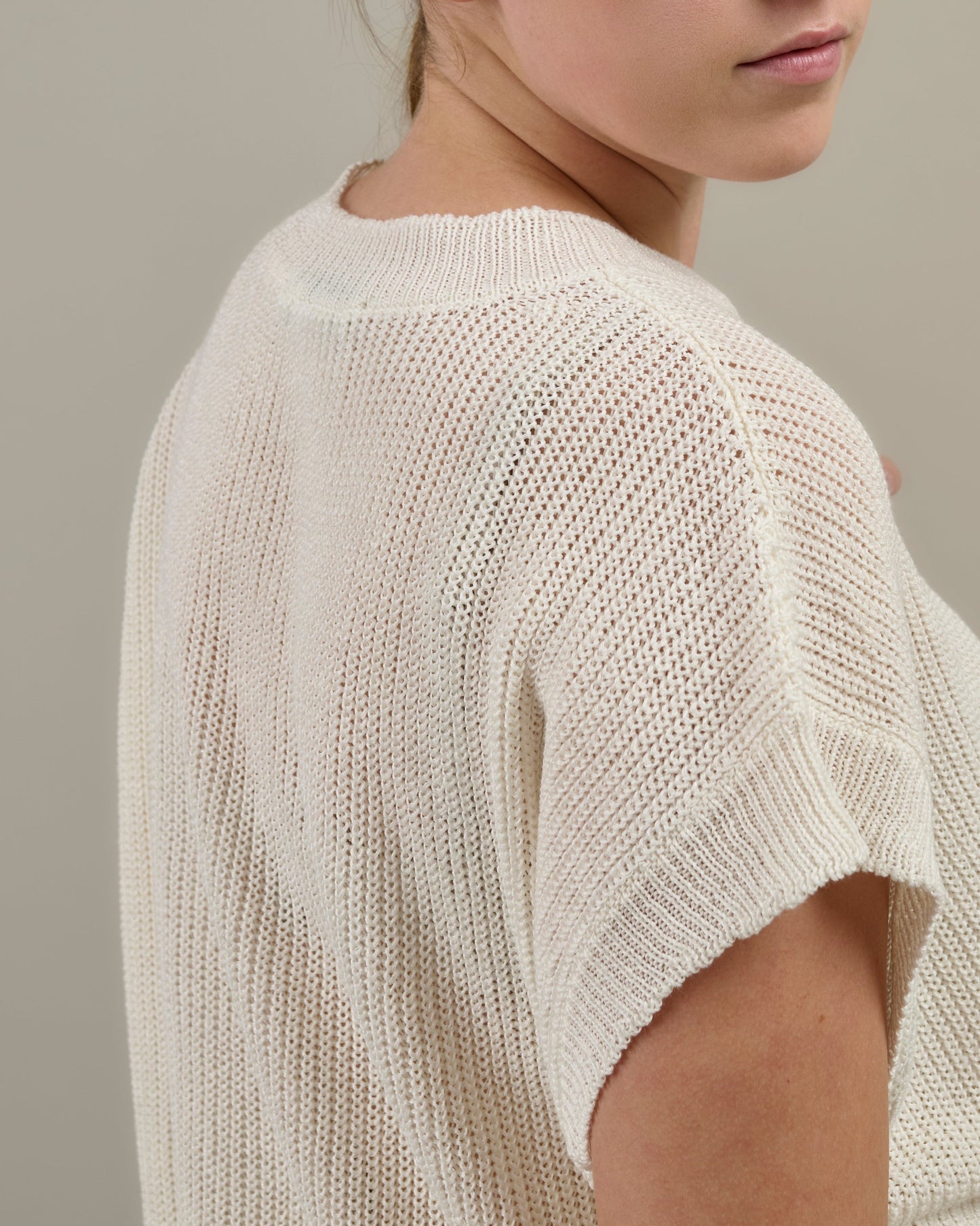 AFRODITE | Gilet in Lino e Viscosa