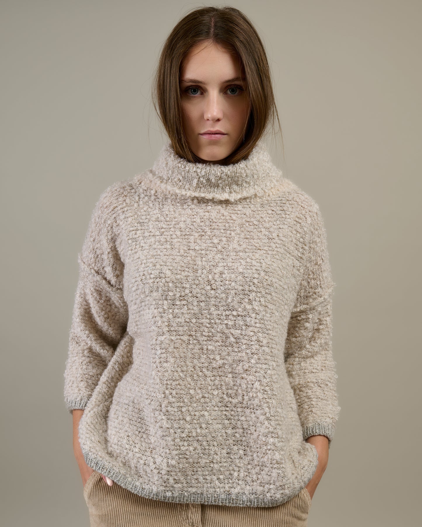 PELLICCIA | Maglia in Cashmere, Mohair e Seta