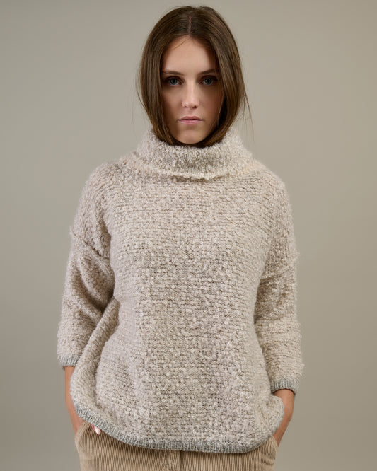 PELLICCIA | Maglia in Cashmere, Mohair e Seta