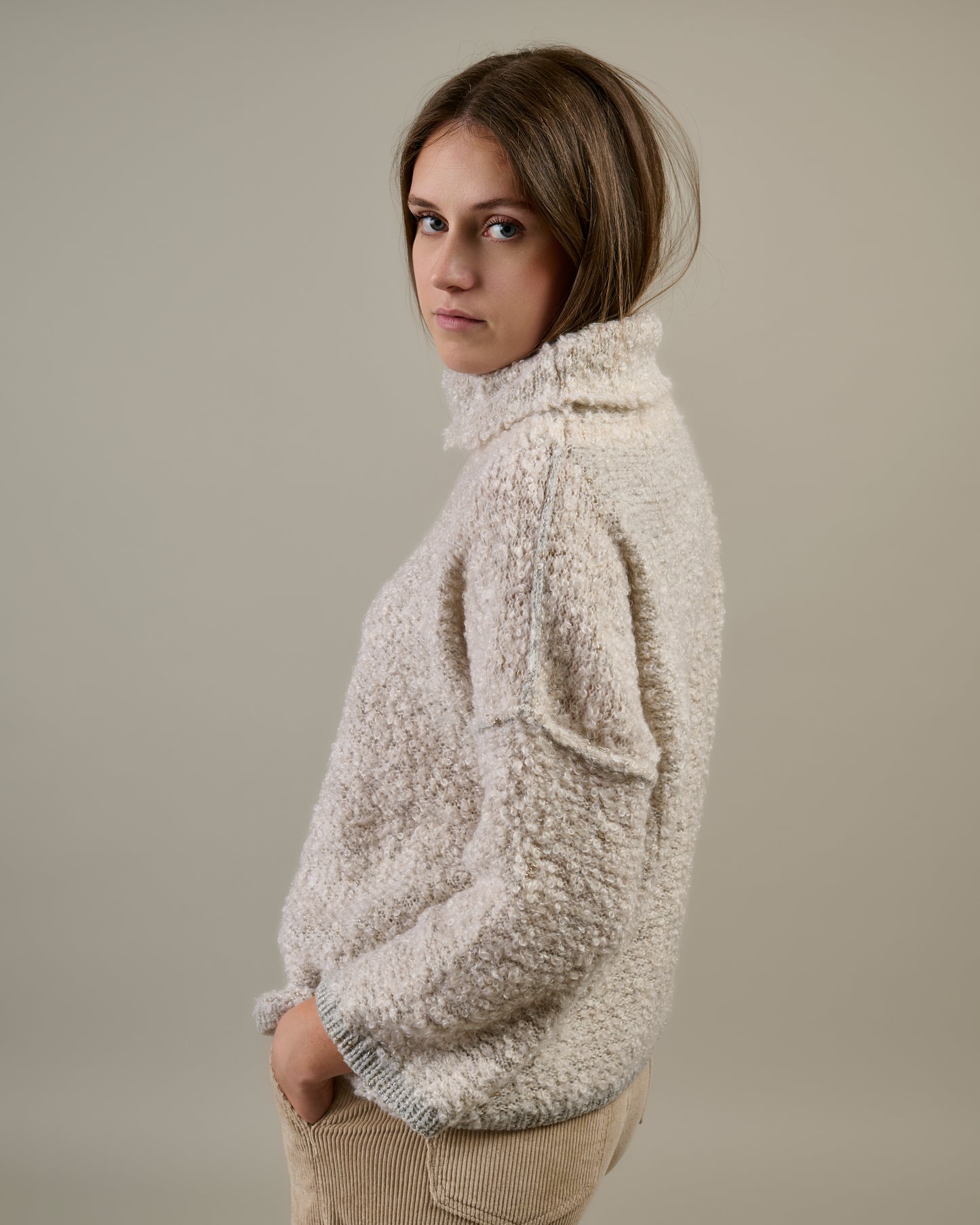 PELLICCIA | Maglia in Cashmere, Mohair e Seta