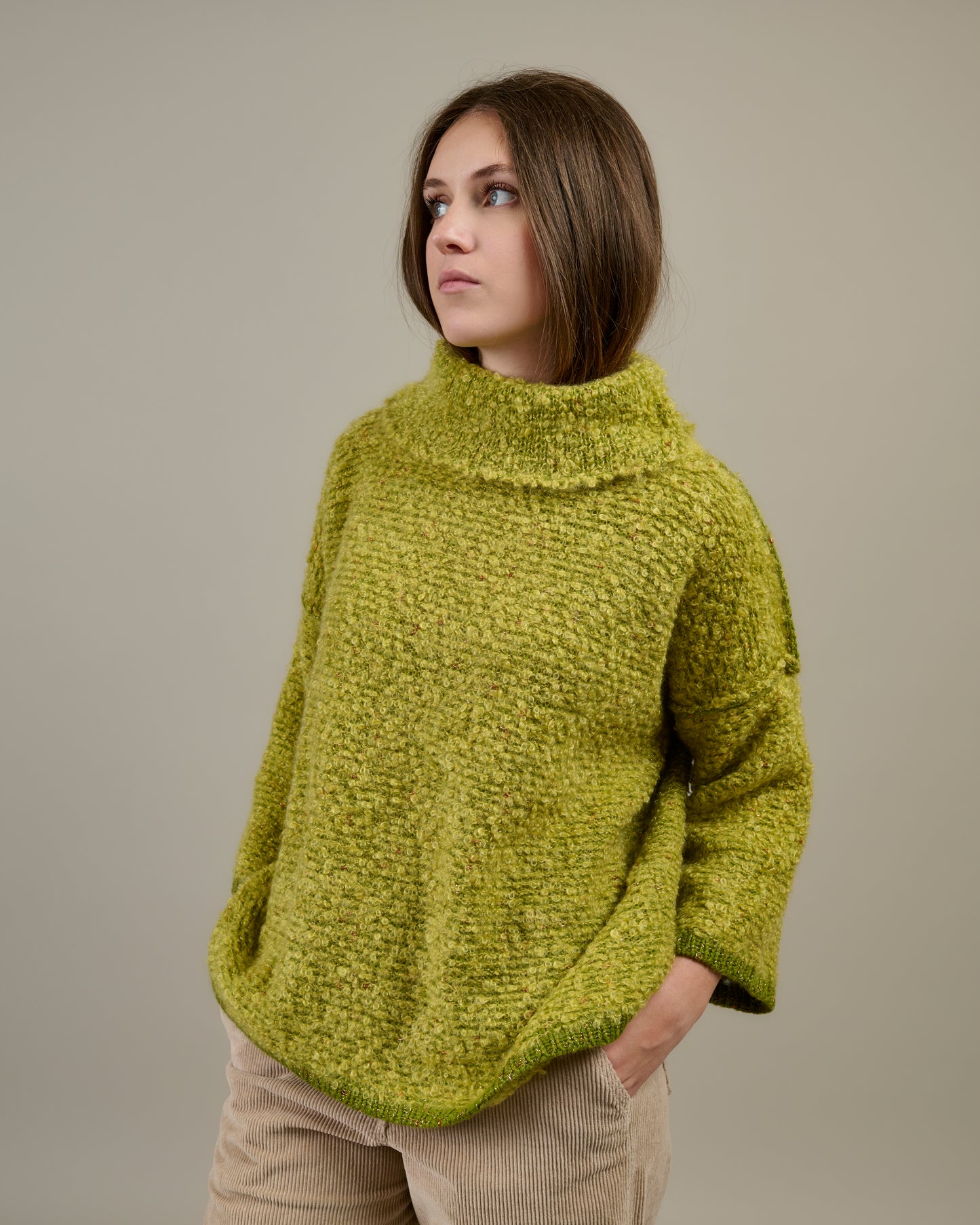 PELLICCIA | Maglia in Cashmere, Mohair e Seta