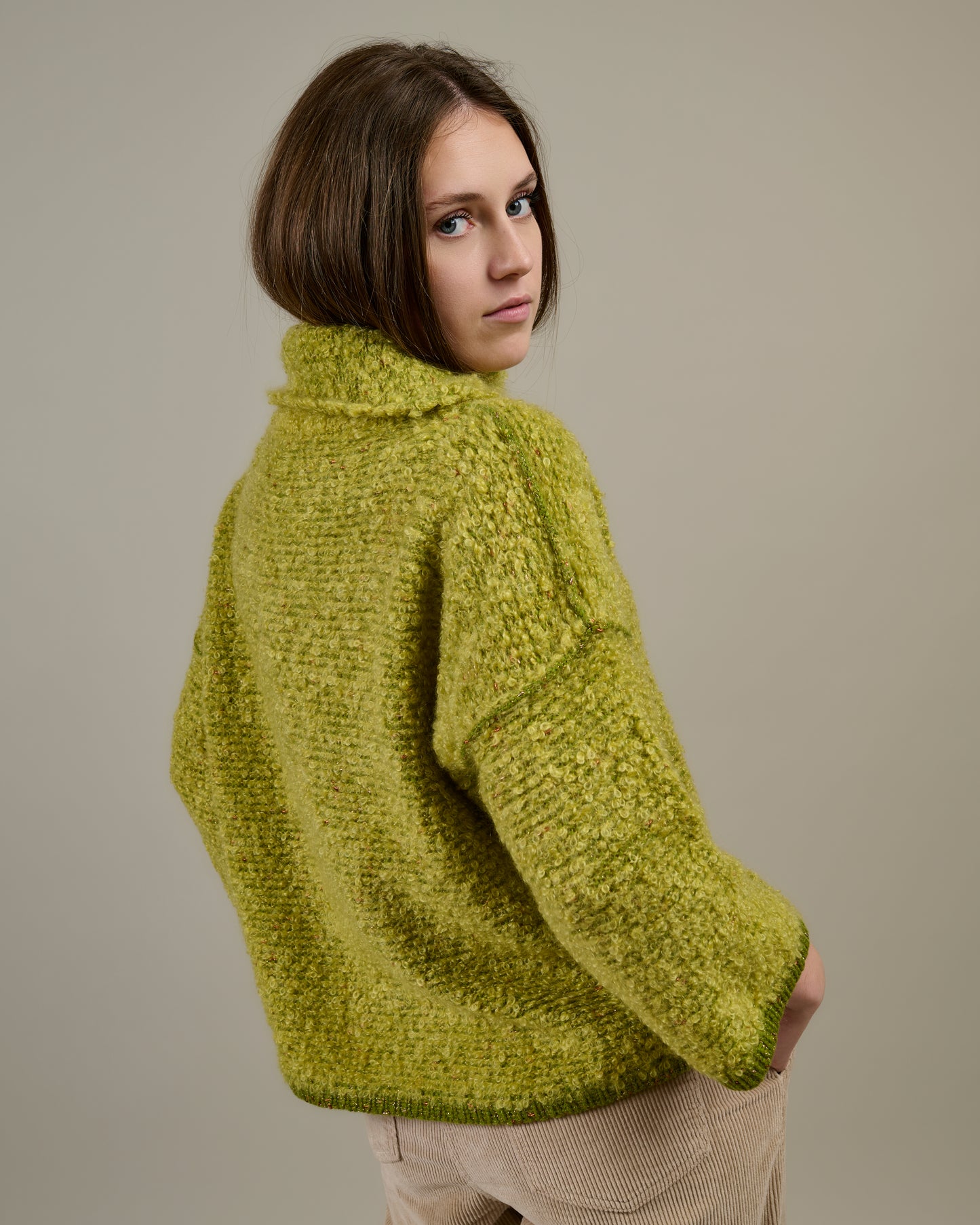 PELLICCIA | Maglia in Cashmere, Mohair e Seta