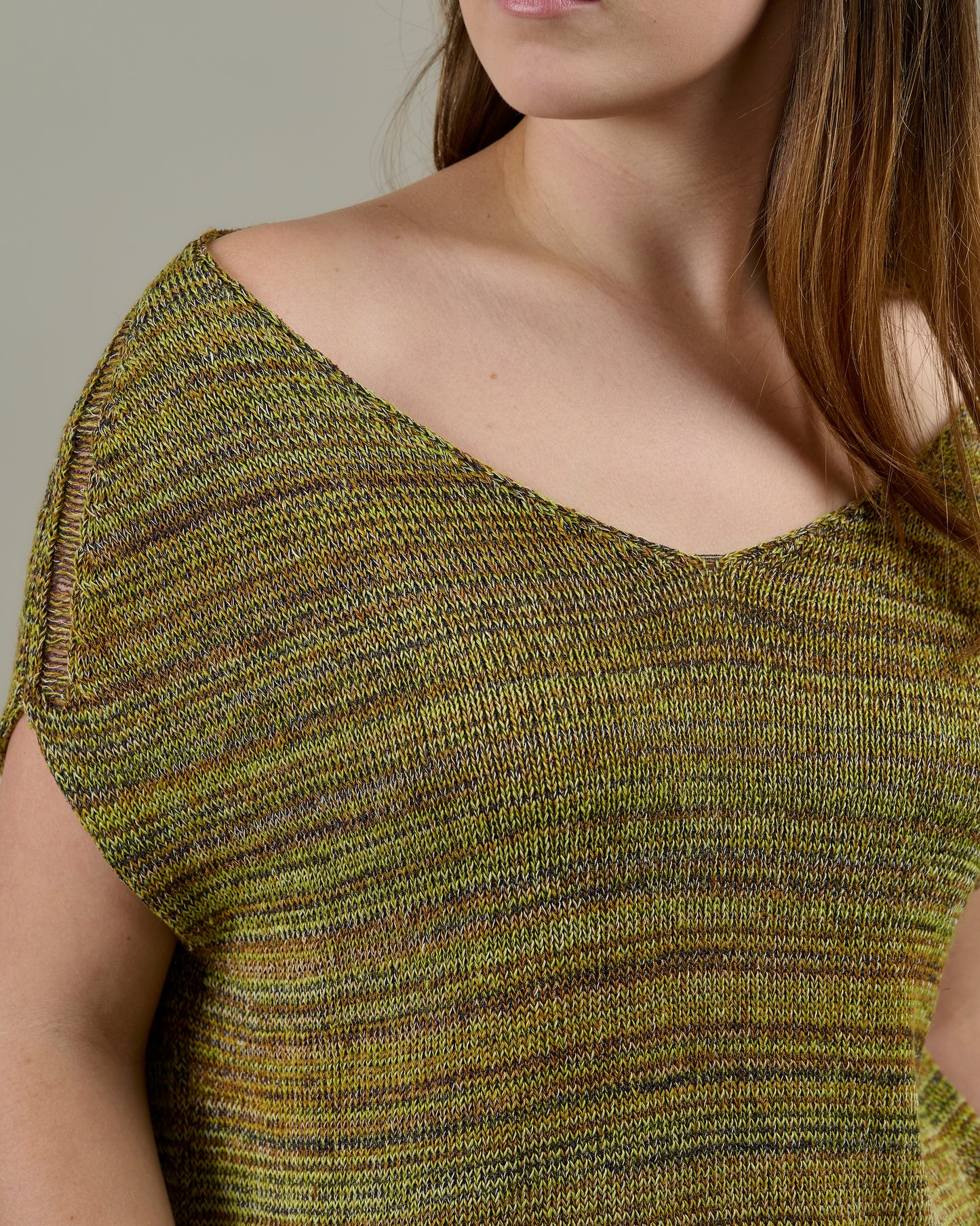 FIAMMETTA | Poncho in 100% Lino