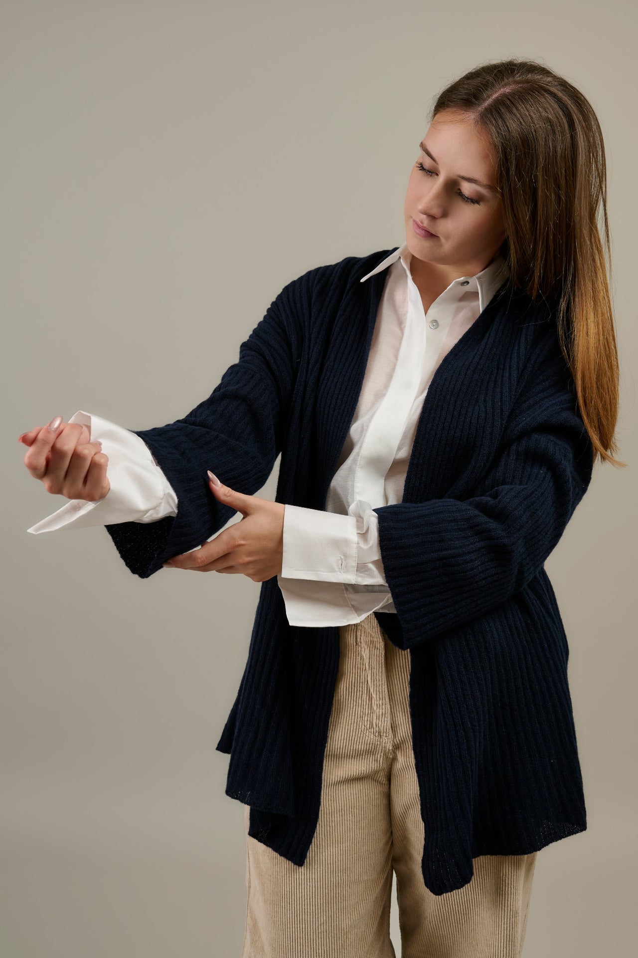 ZARA | Cardigan in Merino e Cashmere