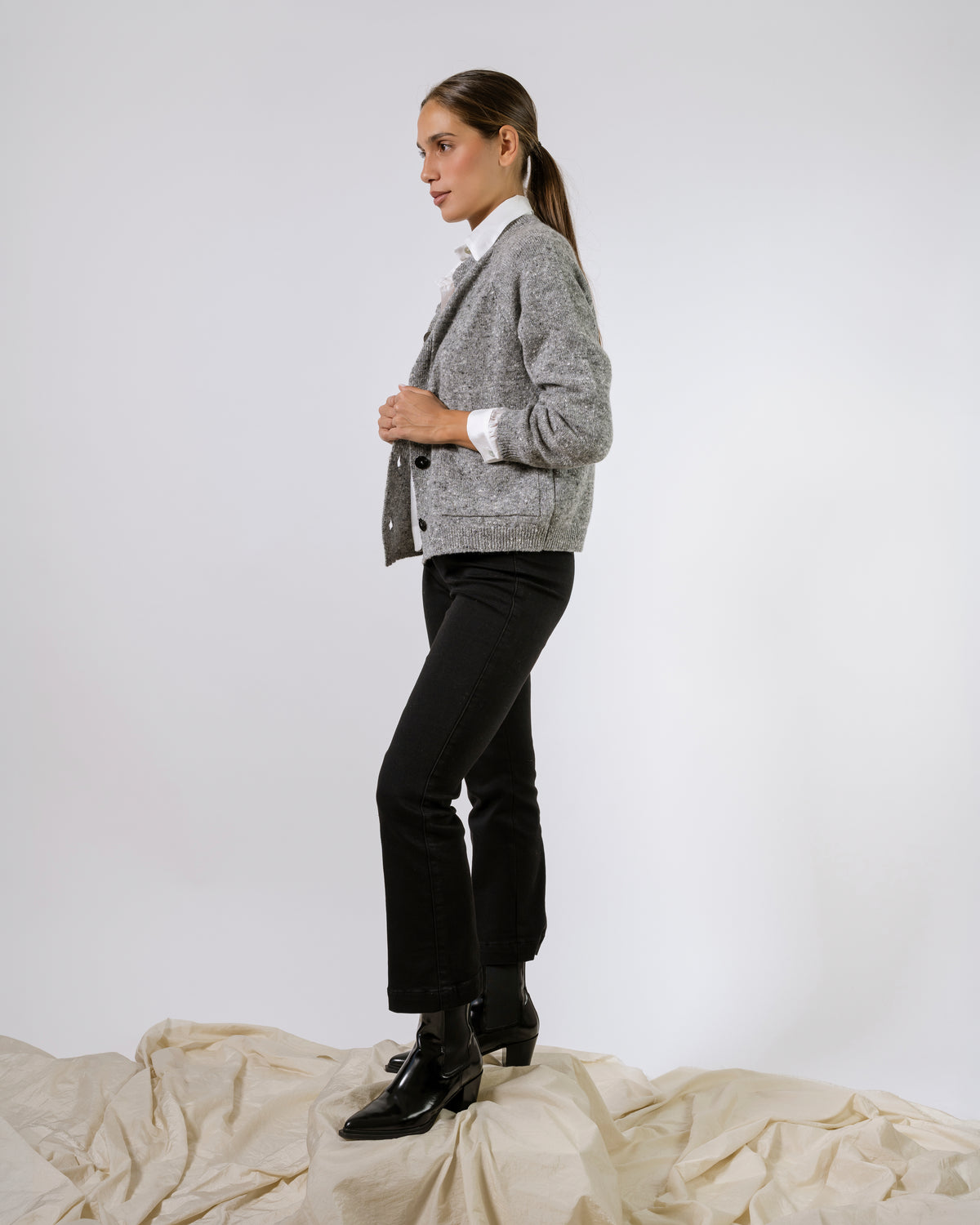 FLARE | Pantalone Cropped a Zampa