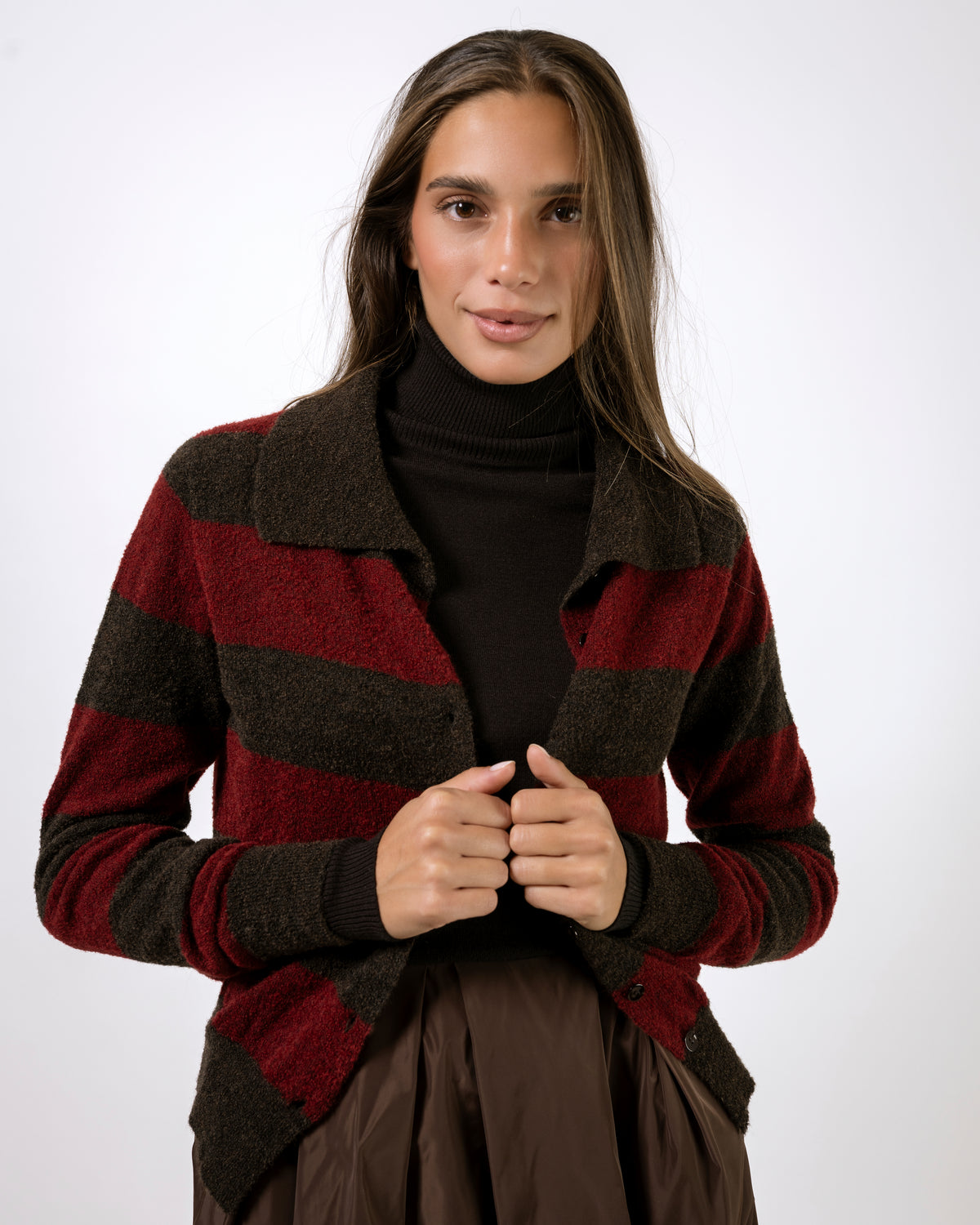 ALEXIS | Cardigan in Lana di Alpaca e Merino Extrafine
