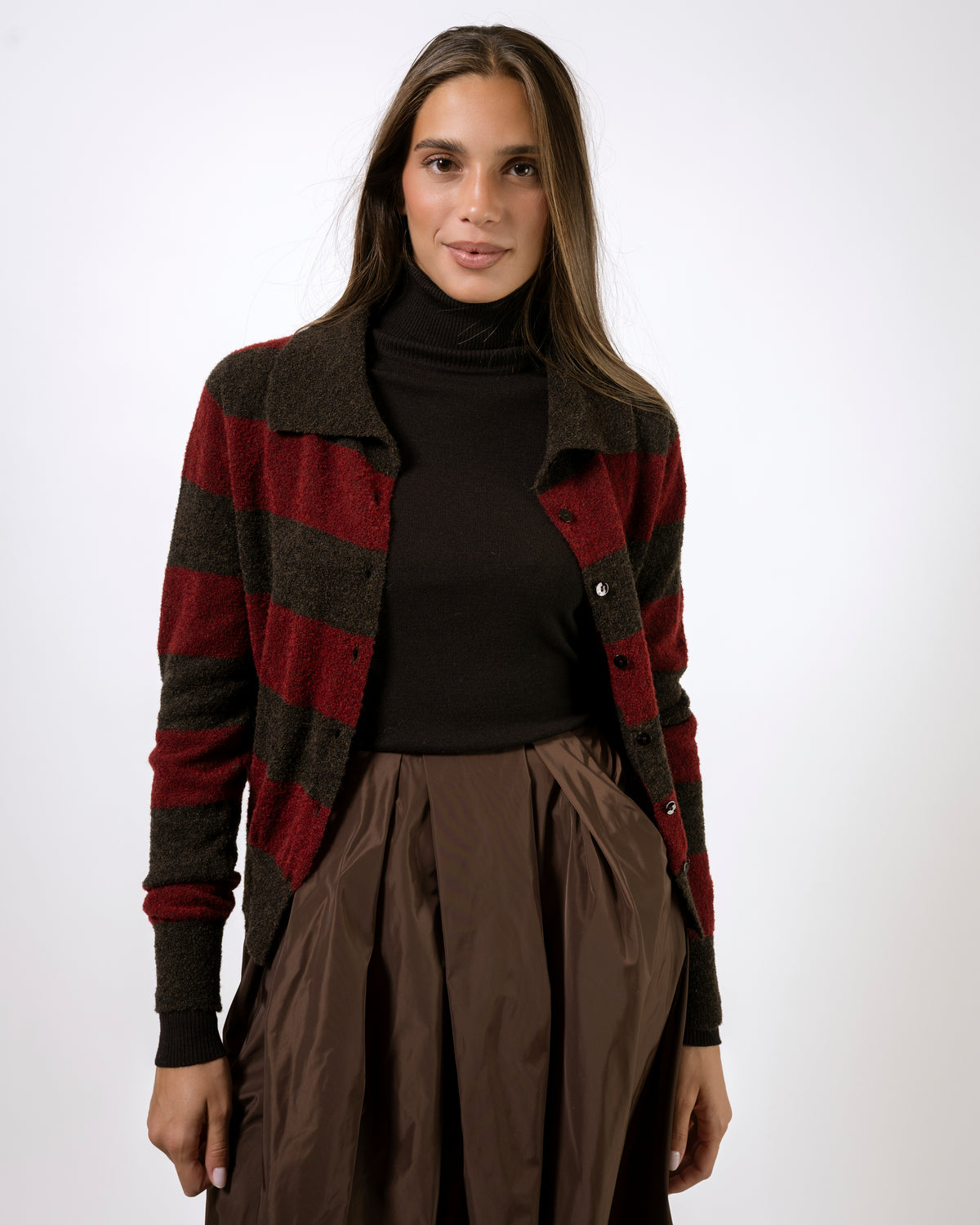 ALEXIS | Cardigan in Lana di Alpaca e Merino Extrafine