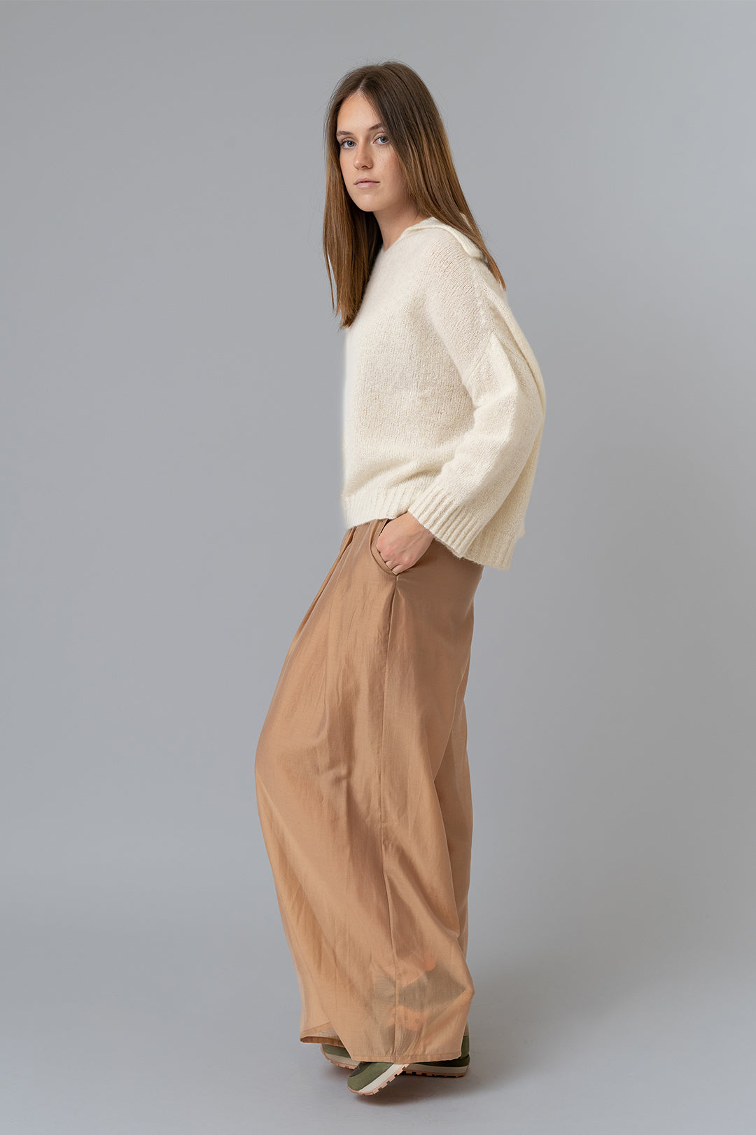 STEFANIA | Pantalone in Viscosa