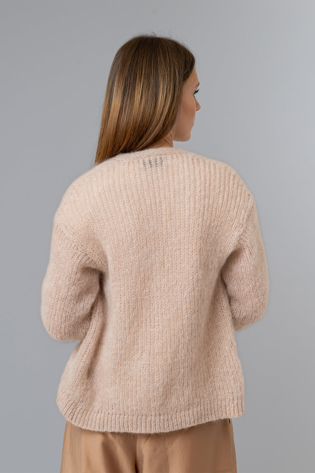 DUNDEE | Cardigan in Mohair e Merino