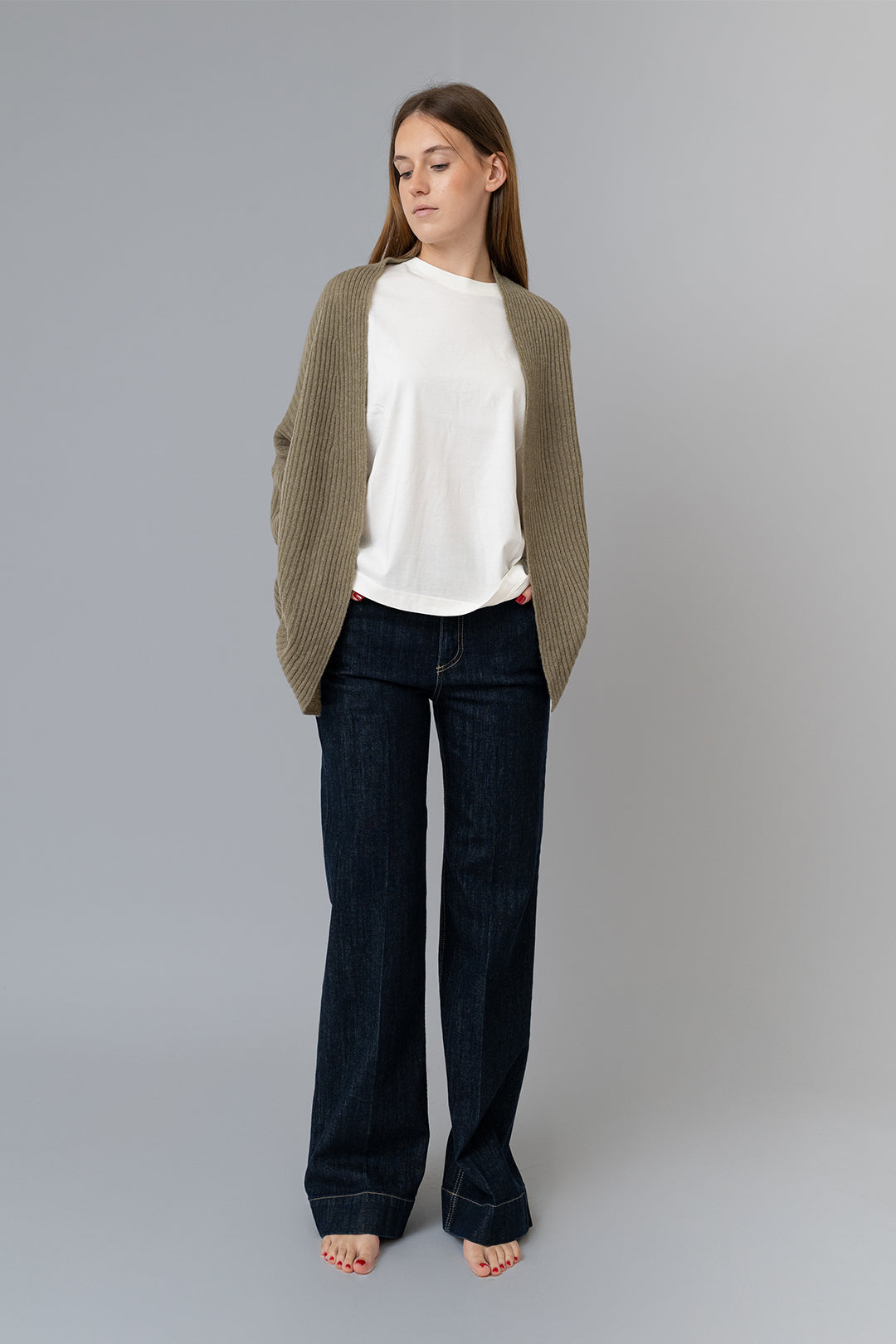 ZARA | Cardigan in Merino e Cashmere