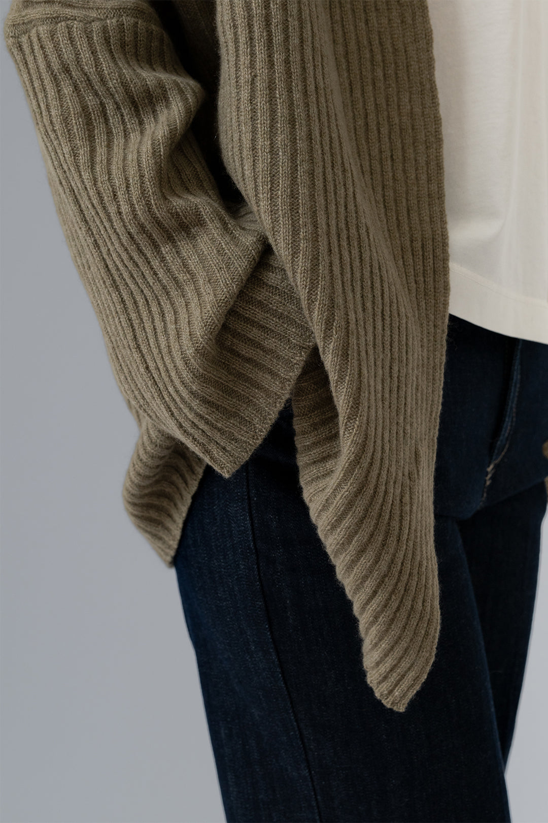 ZARA | Cardigan in Merino e Cashmere