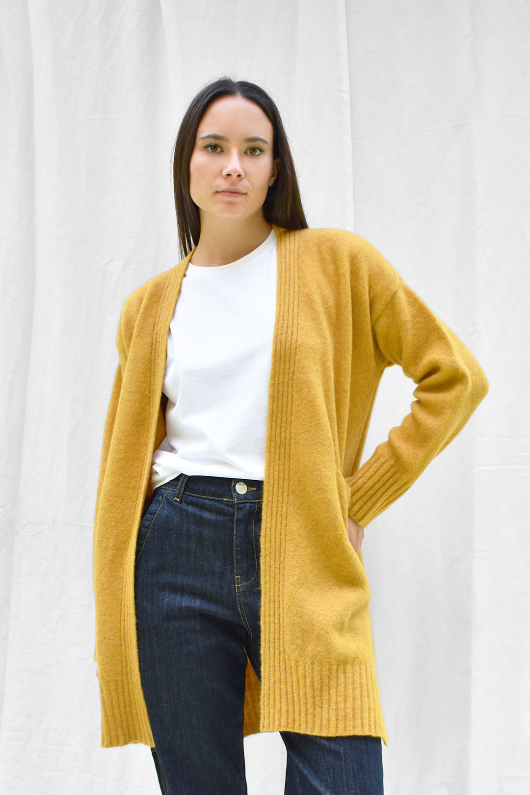 YAKIRA | Cardigan in Lana Merinos e Yak