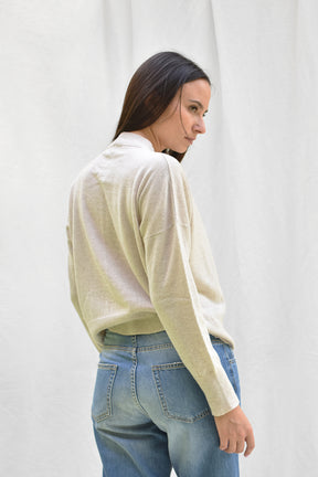 GENNY | Cardigan in Cashmere, Lana Merinos e Viscosa