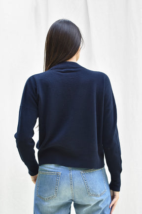 GENNY | Cardigan in Cashmere, Lana Merinos e Viscosa