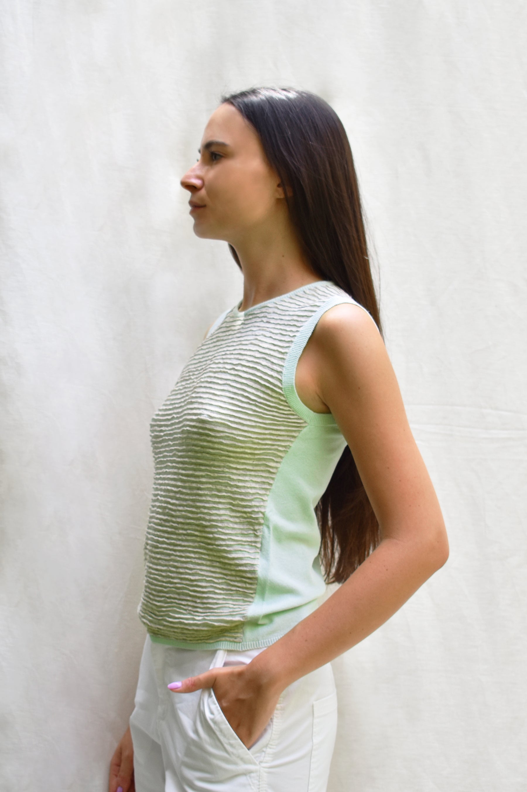 ODETTE | maglia in viscosa e lino