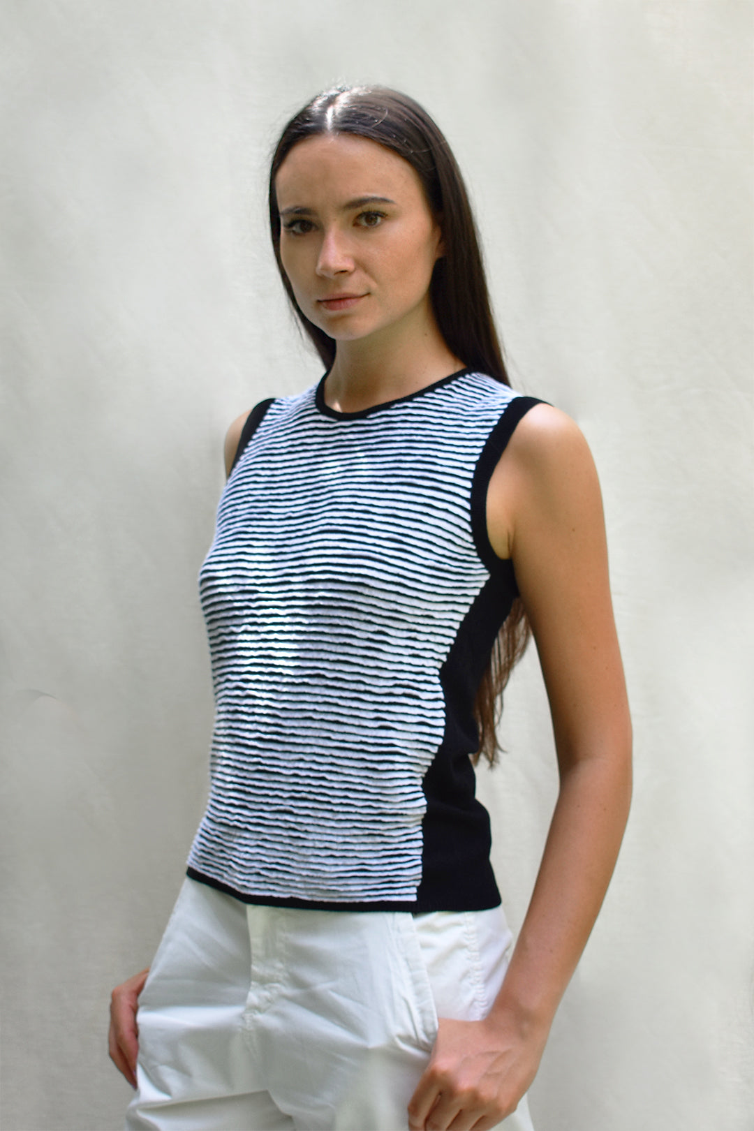 ODETTE | maglia in viscosa e lino