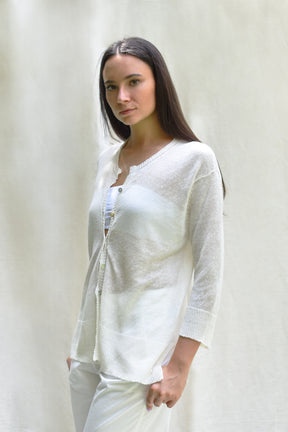 BALINO | cardigan 100% lino